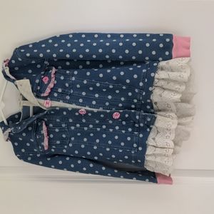 Matilda Jane girls size 6 denim jacket
